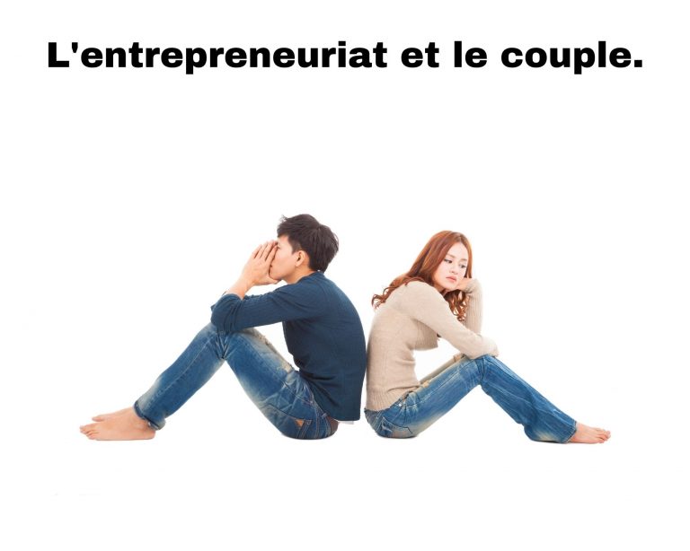 Projet d'entrepreneur et couple.